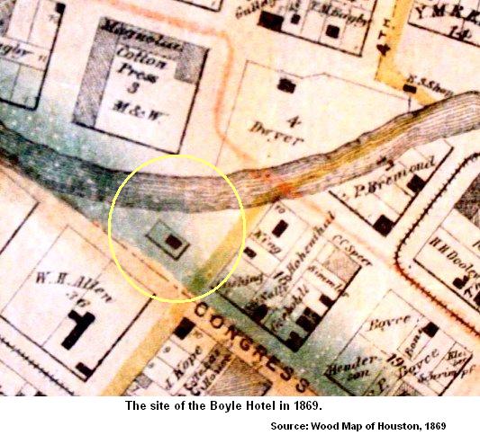 Boyle Hotel site - 1869