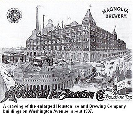 Houston Ice and Brewing Ad c1907