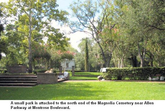 Magnolia Cemetery park
